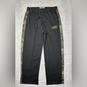 MMA Elite Pants Mens Large Camouflage Warm Ups Training Gym Fitness Lifting Camo